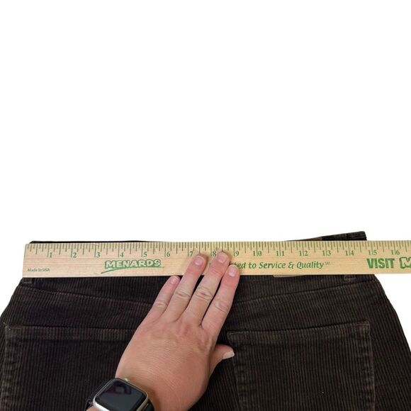 Vintage 8p RALPH LAUREN Women's Sable Brown Classic Corduroy Pants 8p - Picture 14 of 16